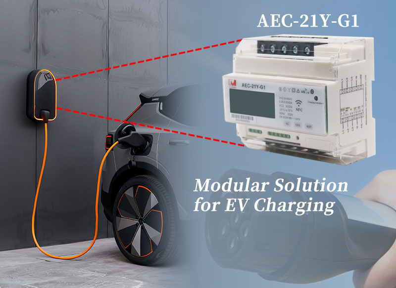 Modular EV Charging Solution 7kW 11kW AC Type 2 for Residential Commercial Point
