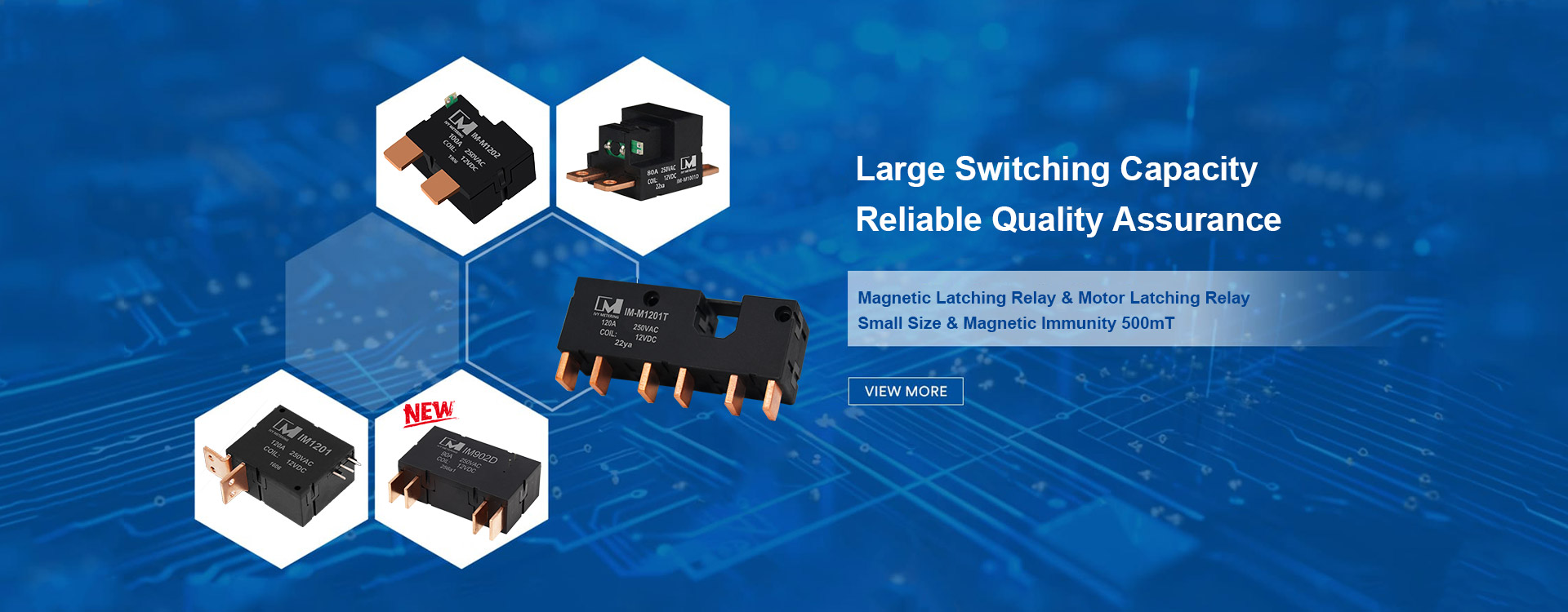 Single Phase Latching Relays