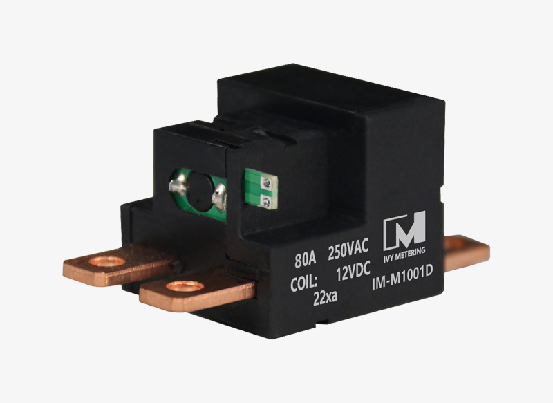 IM-M1001D 80A 250VAC Magnetic Immune 500mT 12V Coil Miniature Latching Type Two Pole Motor Relay IM-M1001D 80A 250VAC Magnetic Immune 500mT 12V Coil Miniature Latching Type Two Pole Motor Relay