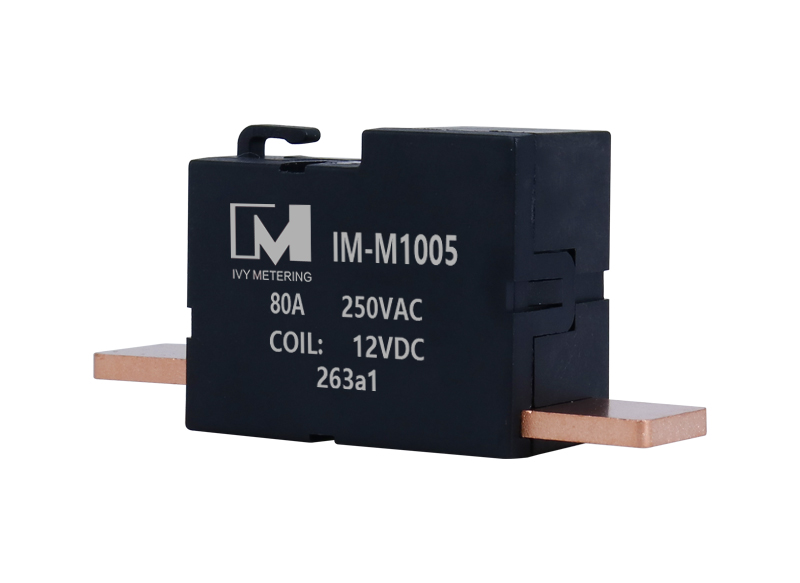 IVY IEC Small 80A 12V Single Phase Latching Bistable Relay IM-M1005 for Load Switching