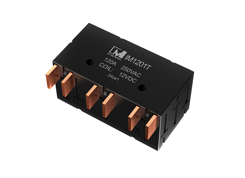 IM1201T 120A 250VAC Dual Coil 12V Smart Meter 3 Phase Magnetic Latching Relay with CT/Shunt/Terminal