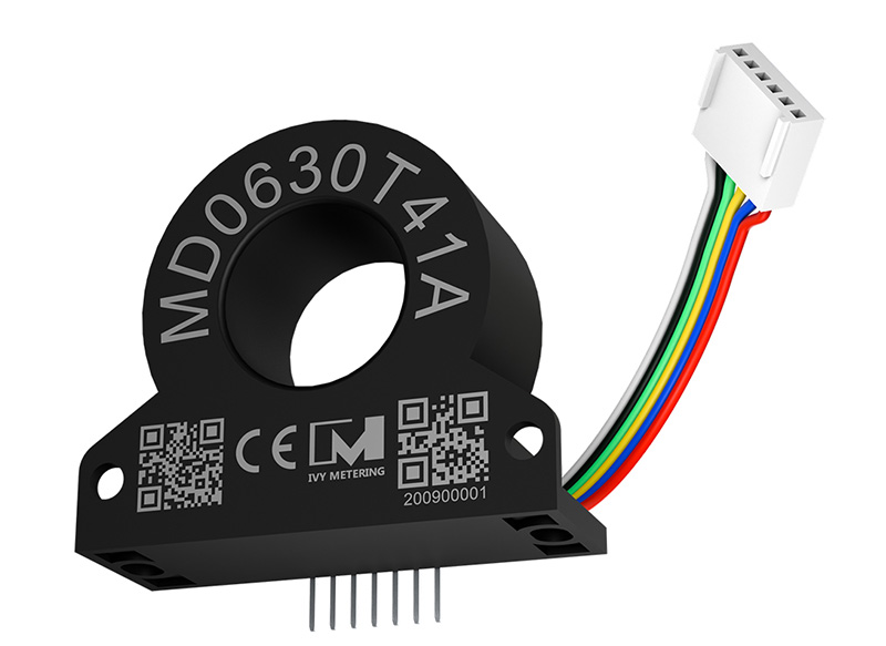 MD0630T41A Microampere AC/DC Detection Solar Inverter Leakage Current Sensor RCD Device with Alarm Output